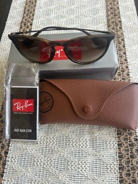 Ray-Ban Brown Frame with Brown Gradient Lenses Sunglasses